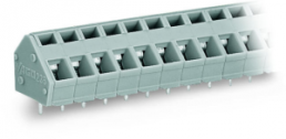 Leiterplattenklemme, 36-polig, RM 5 mm, 0,08-2,5 mm², 24 A, Käfigklemme, grau, 236-136