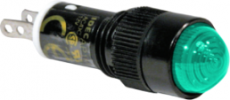 Signalleuchte, 24 V (AC), 24 V (DC), grün, Einbau-Ø 10 mm, RM 4 mm, LED Anzahl: 1