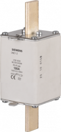 Sicherung NH1, 100 A, gPV, 1 kV (DC), 30 kA Ausschaltvermögen, 3NE1221-4