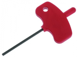 Stiftschlüssel mit Fähnchengriff, 2 mm, Sechskant