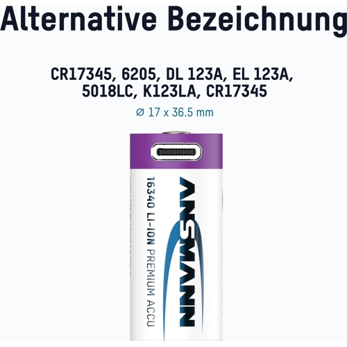 1300-0015 Ansmann Rundzellen-Akkus, 9V-Block-Akkus Bild 5