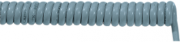 PUR Spiralleitung ÖLFLEX SPIRAL 400 P 12 G 1,0 mm², ungeschirmt, grau
