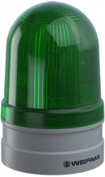 LED-Aufbauleuchte TwinFLASH, Ø 85 mm, grün, 115-230 VAC, IP66