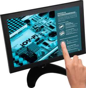 joy-iT, RB-LCD-10-210.1" IPS Touchscreen Display, Metallgehäuse
