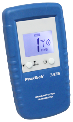 P 3435 TR PeakTech Leitungssuchgeräte Bild 3