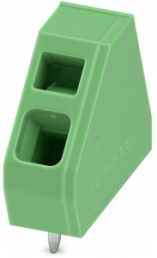 Leiterplattenklemme, 1-polig, RM 5.08 mm, 0,2-4,0 mm², 24 A, Federklemmanschluss, grün, 1905214