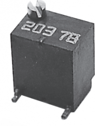 Cermet-Trimmpotentiometer, 11 Umdrehungen, 10 kΩ, 0.25 W, SMD, oben, ST-5EMW-103-10K OHM