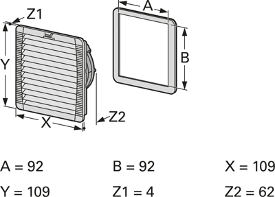 PF11.000 Pfannenberg Einbauventilatoren Bild 5