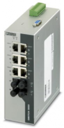 Ethernet Switch, managed, 8 Ports, 100 Mbit/s, 24 VDC, 2891037