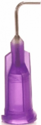 Dosiernadel, gebogen 90°, (L) 12.7 mm, violett, Gauge 21, 921050-90BTE