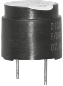 Signalgeber, 110 Ω, 85 dB, 12 VDC, 40 mA, schwarz