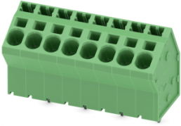 Leiterplattenklemme, 8-polig, RM 7.5 mm, 0,2-6,0 mm², 41 A, Federklemmanschluss, grün, 1819147