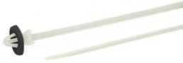 Kabelbinder mit Spreizfuß, Polyamid, (L x B) 163 x 4.6 mm, Bündel-Ø 1.5 bis 35 mm, natur, -40 bis 105 °C
