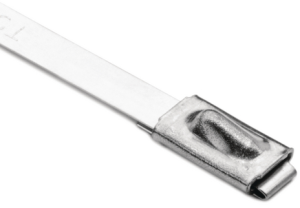 Kabelbinder, Edelstahl, (L x B) 838 x 4.6 mm, Bündel-Ø 12 bis 254 mm, metall, -80 bis 538 °C