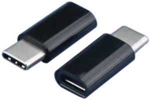 Adapter, USB-Stecker Typ C 2.0 auf Micro USB-Buchse Typ B 2.0, EBUSBCM-MIKROBF