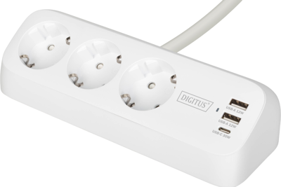 DA-70626 DIGITUS Steckdosenleisten und Kabeltrommel Bild 1