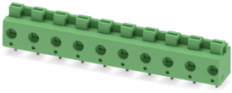 Leiterplattenklemme, 10-polig, RM 7.5 mm, 0,14-2,5 mm², 16 A, Federklemmanschluss, grün, 1703094
