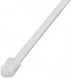 Kabelbinder, Polyamid, (L x B) 380 x 7.8 mm, Bündel-Ø 4 bis 104 mm, transparent, -40 bis 85 °C