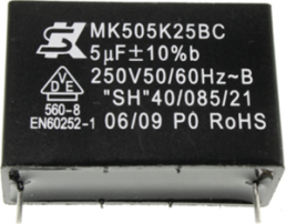 MKP-Folienkondensator, 220 nF, ±10 %, 400 V (AC), PP, 22.5 mm, MK224K40BC