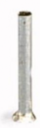 Unisolierte Aderendhülse, 0,75 mm², 10 mm lang, silber, 216-142