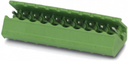 Stiftleiste, 15-polig, RM 5 mm, abgewinkelt, grün, 1769366