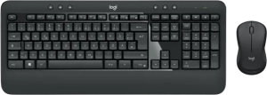 Logitech Tastatur/Maus Set MK540, Wireless,Unifying, schwarz, Advanced, DE, Optisch, 1000 dpi
