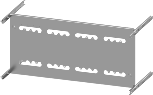 SIVACON S4 Montageplatte 3VA12 (250A), 4-polig, Stecksockel, H:350mm B: 800mm, 8PQ60008BA46