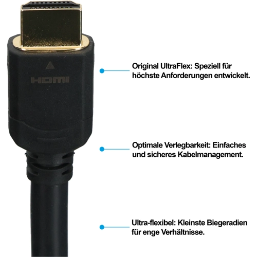 HDMI-PQ-MM-2,0M-UF TTL Network Konfektionierte Audiokabel, Displaykabel Bild 4