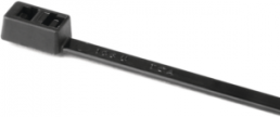 Kabelbinder mit doppeltem Verschlusskopf, Polyamid, (L x B) 210 x 4.7 mm, Bündel-Ø 1.6 bis 38 mm, schwarz, -40 bis 85 °C
