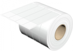Polyethylen Kabelmarkierer, beschriftbar, (B x H) 25.4 x 100 mm, max. Bündel-Ø 23 mm, weiß, 2004970000