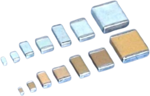 Keramik-Kondensator, 10 µF, 25 V (DC), ±10 %, SMD 1210, X7R, C1210X106K025TX