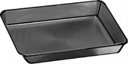 Stapelschale, schwarz, (L x B x T) 175 x 100 x 34 mm, A4-1-6-10