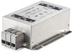 EMC Filter, 60 Hz, 50 A, 3x 520/300 VAC, 30 kW, Klemmleiste, FN351H-50-33