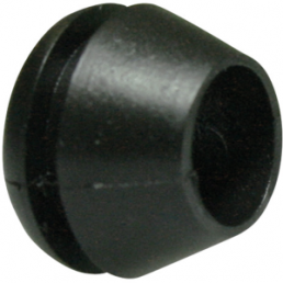 Durchführungstülle, Kabel-Ø 6.5 bis 7.5 mm, PVC, schwarz