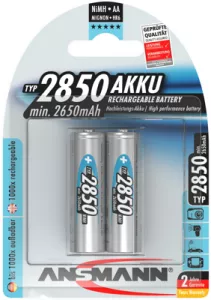 5035202 Ansmann Rundzellen-Akkus, 9V-Block-Akkus