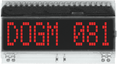 EA DOGM081S-A DISPLAY VISIONS LCD-Module Bild 2