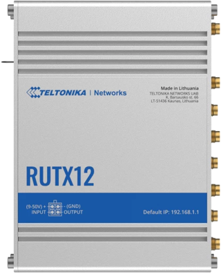RUTX12000000 TELTONIKA NETWORKS UAB Server, Router Bild 1