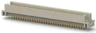 Messerleiste, Typ R, 96-polig, a-b-c, RM 2.54 mm, Lötstift, gerade, vergoldet, 2-1393659-8