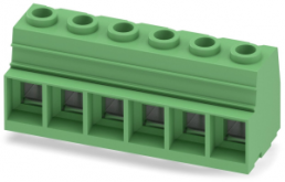 Leiterplattenklemme, 6-polig, RM 15 mm, 0,5-35 mm², 125 A, Schraubanschluss, grün, 1932627