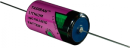 Lithium-Batterie, 3.6 V, LR14, C, Rundzelle, Axial bedrahtet