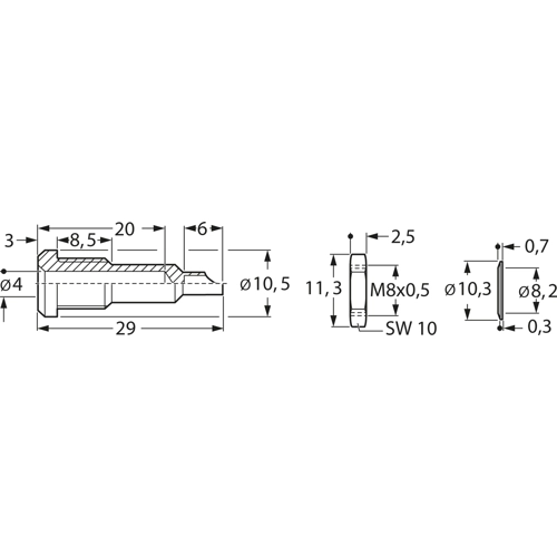 23.0470 Stäubli Electrical Connectors Laborsteckverbinder Bild 2