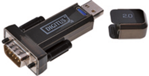 Adapter, USB 2.0, RS-232, 1 Mbit/s
