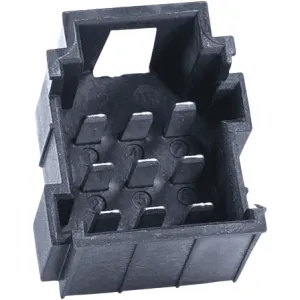 PFT-JPT-9POL-3X3-BLACK ESKA Erich Schweizer DIN Messerleisten, DIN Federleisten