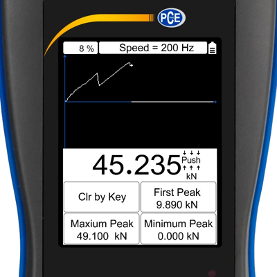 PCE-DFG N 50K PCE Instruments Zug und Kraft Messgeräte Bild 3