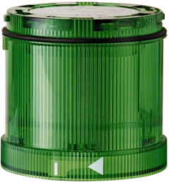 Dauerlichtelement, Ø 70 mm, grün, 12-230 V AC/DC, Ba15d, IP65