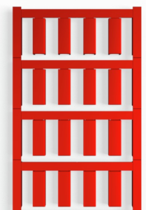 Polyamid Kabelmarkierer, beschriftbar, (B x H) 21 x 7.4 mm, max. Bündel-Ø 7.4 mm, rot, 1919130000