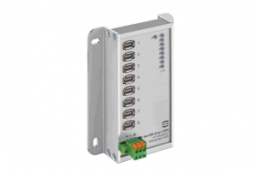 Ethernet Switch, unmanaged, 8 Ports, 1000 Mbit/s, 24-48 VDC, 24144080001
