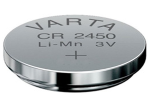 Lithium-Knopfzelle, CR2450, 3 V, 560 mAh