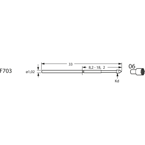 F07506B120G150 Feinmetall Prüfstifte Bild 3
