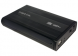 USB 2.0 3,5" S-ATA HDD Gehäuse, Aluminium schwarz